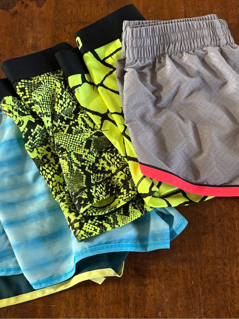 Women's Nike Performance Athletic Shorts  5 pair